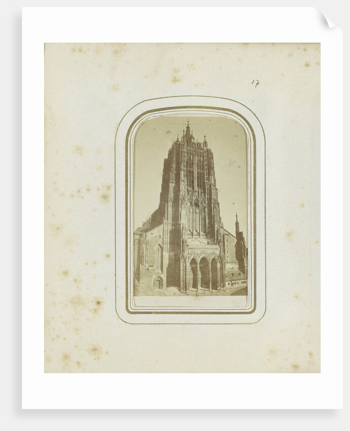 Tower and entrance to the Minster of Ulm, Germany by Anonymous