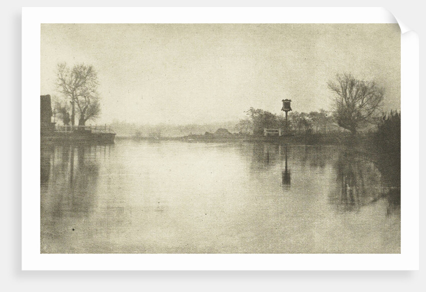River landscape by Peter Henry Emerson