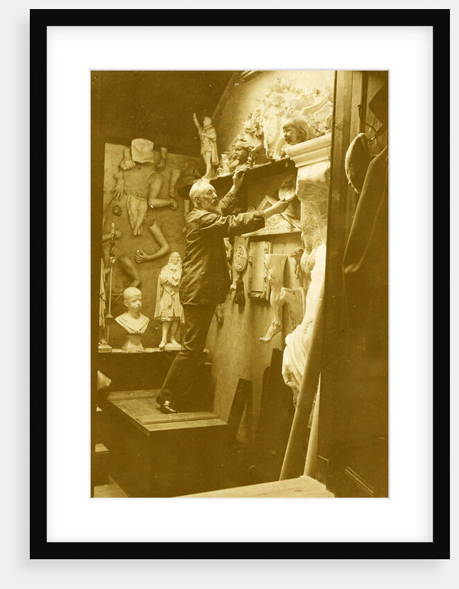 Photo studio interior with Bart van Hove by Anonymous