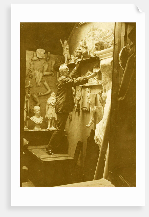 Photo studio interior with Bart van Hove by Anonymous