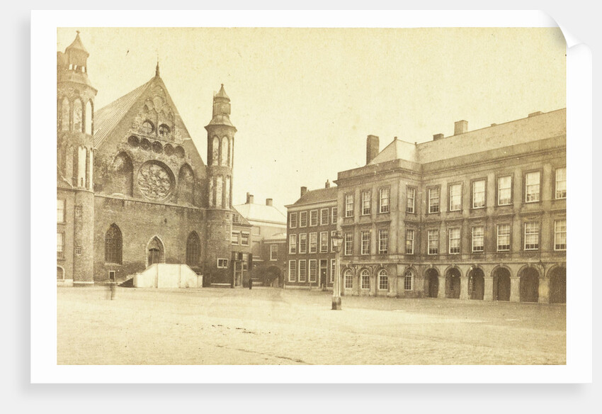 View of the Knights and the Binnenhof, The Hague by Jules Queval