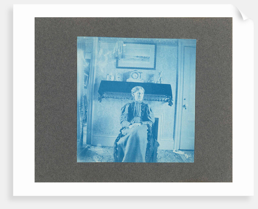 Sitting in an interior, United States, USA by Anonymous