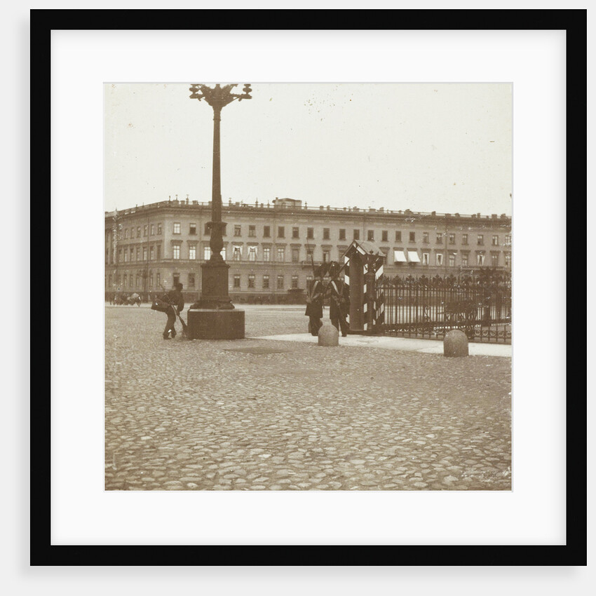 The square in front of the Hermitage in St. Petersburg, Russia by Henry Pauw van Wieldrecht