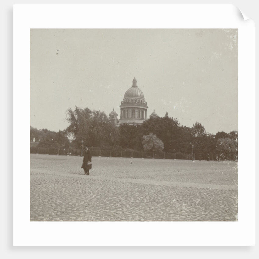 Dome of St. Isaac's Cathedral, designed by Auguste Montferrand, St. Petersburg, Russia by Henry Pauw van Wieldrecht