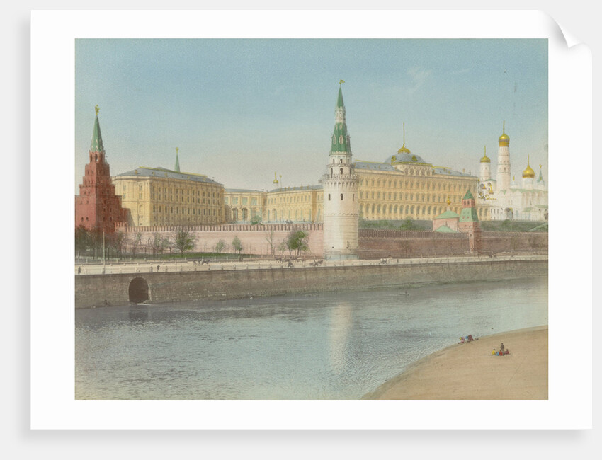 View of the Kremlin and Moskva river, Russia by Henry Pauw van Wieldrecht