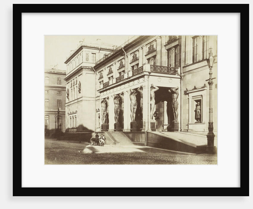 Front of the Small Hermitage in St. Petersburg, Russia by Anonymous