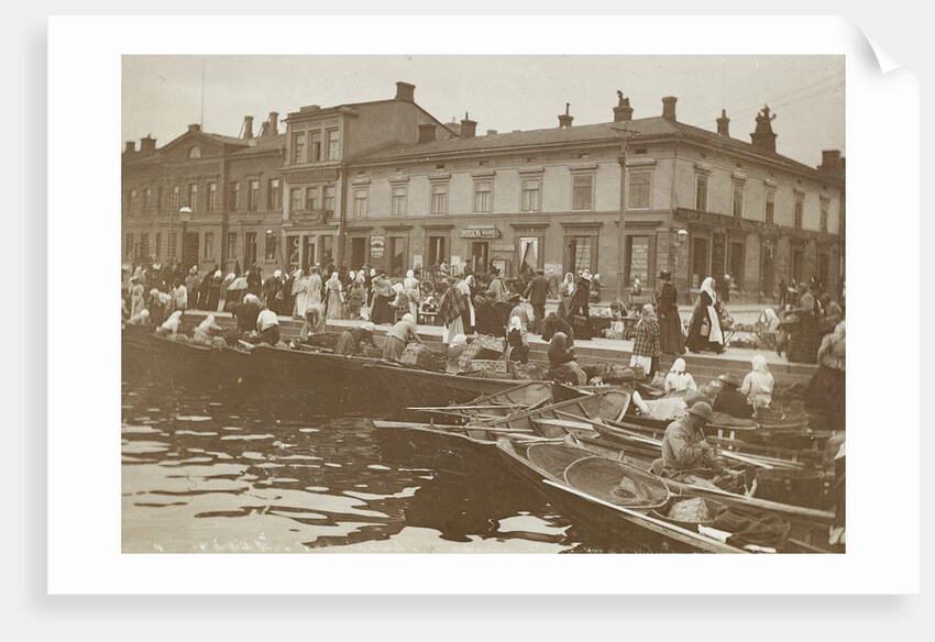 Markt Vene Satama in Helsinki Finland by Henry Pauw van Wieldrecht