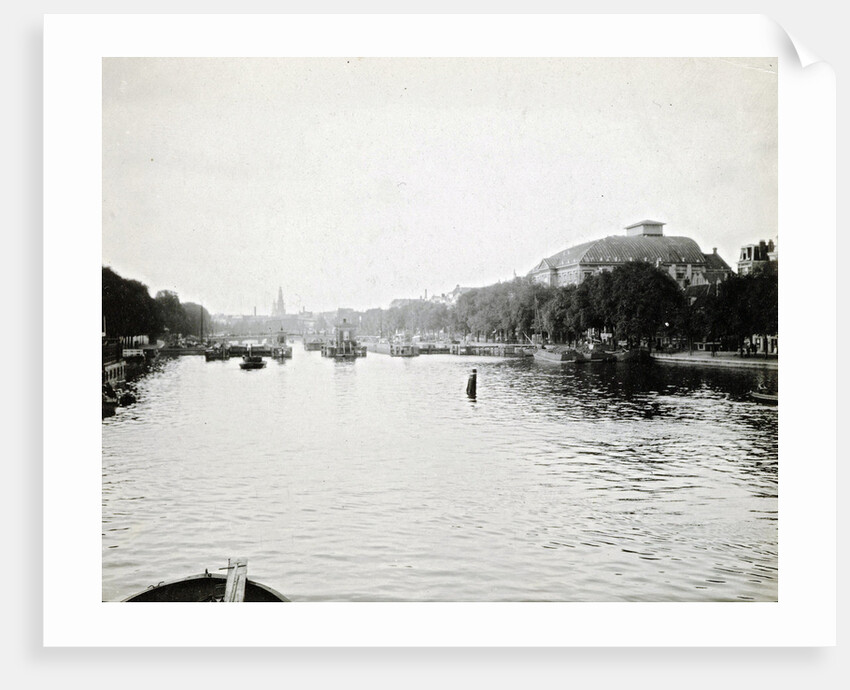 Sight over the Amstel, Amsterdam by Anonymous