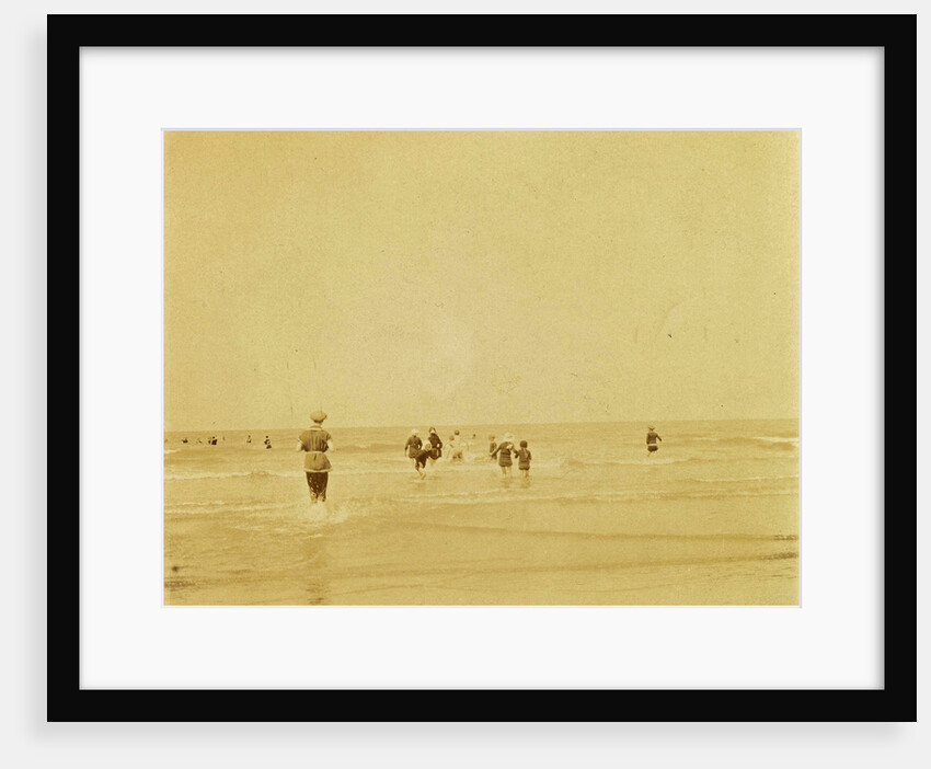 People at Sea North Sea, the Netherlands or Germany by Anonymous