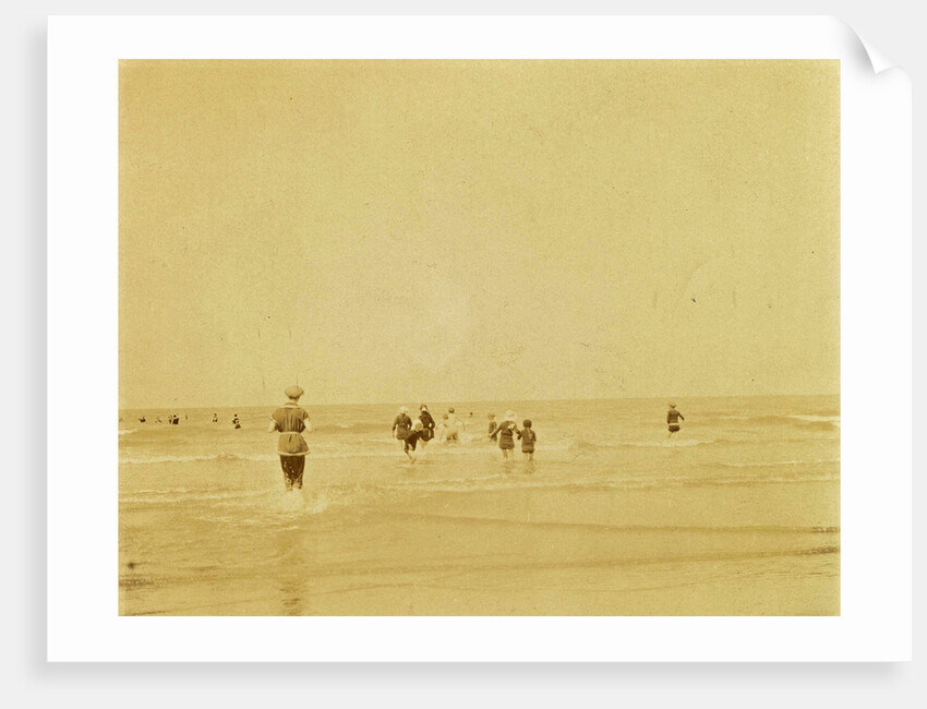 People at Sea North Sea, the Netherlands or Germany by Anonymous