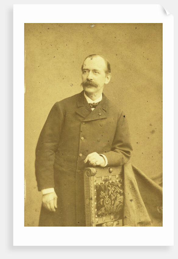 Portrait of Edouard Mussche by Jean Preim