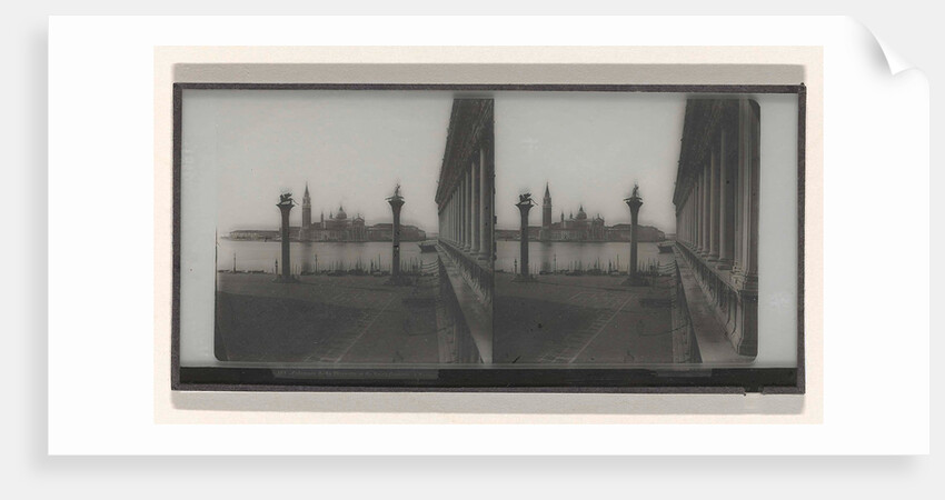Columns of the Piazzetta and St. George Island, Venice by Ferrier Père-Fils et Soulier & Lévy Sr.