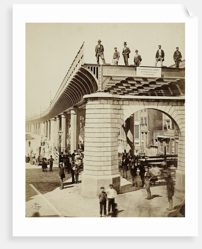 Binnenrotte, July, Rotterdam, 1874 by Julius Perger