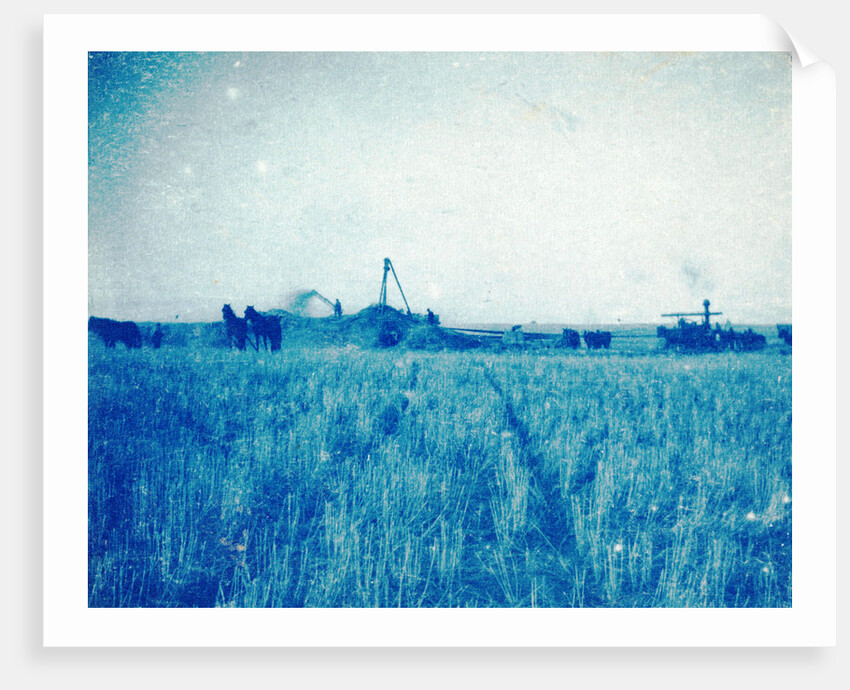 Overview of the threshing machine by Anonymous