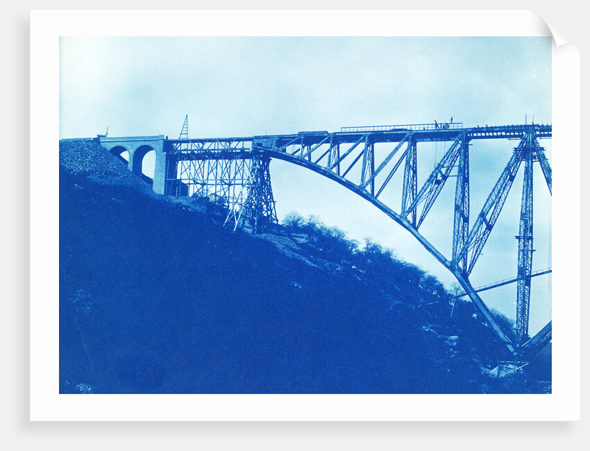 The Construction of the Viaur Viaduct by Anonymous