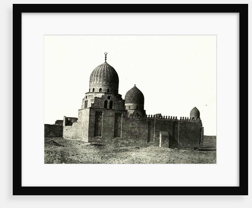 Tombs of the Mamelukes, Cairo, Maxime Du Camp, Louis-Désiré Blanquart-Evrard by Gide et J. Baudry