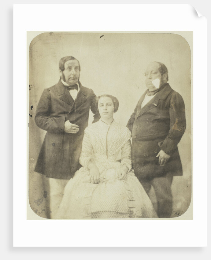 Portrait of Oppenheim, family of the photographer by Eduard Isaac Asser