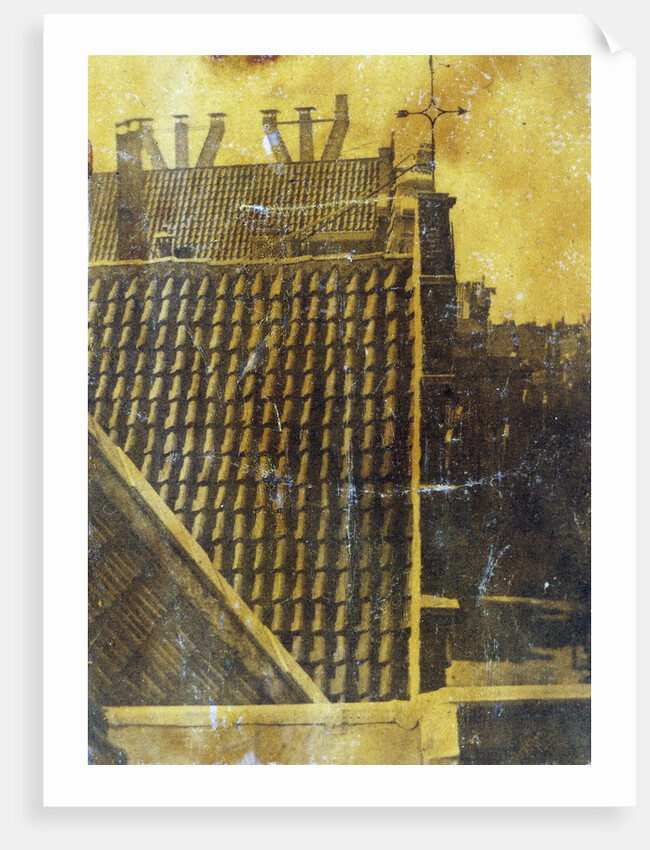 Amsterdam as seen from the house of the photographer by Eduard Isaac Asser