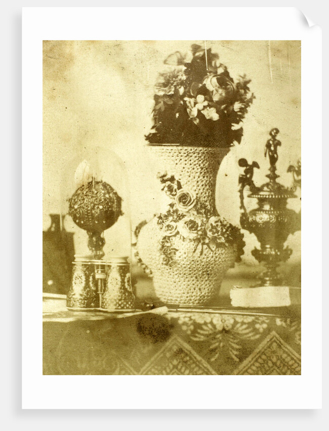 Still life with various attributes by Eduard Isaac Asser