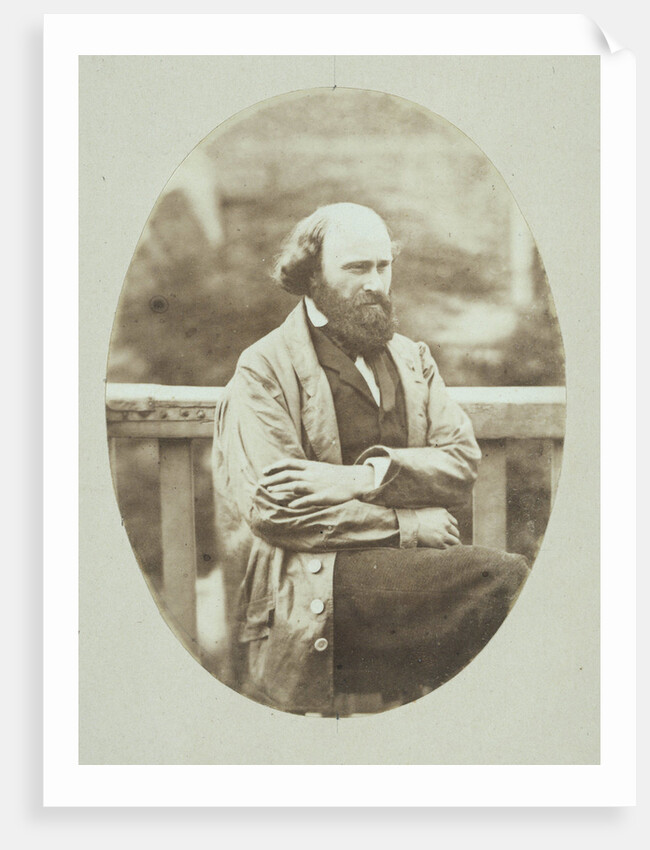 Portrait of Marie Eugène Bour for the balustrade of the garancine factory by Eduard Isaac Asser