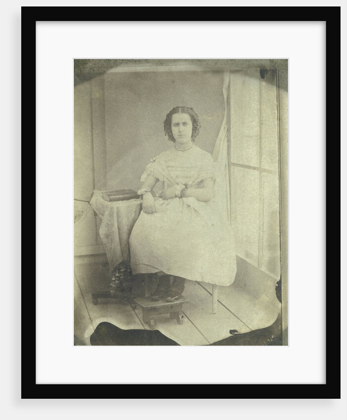 Portrait of Anna-Gratia Asser by Eduard Isaac Asser