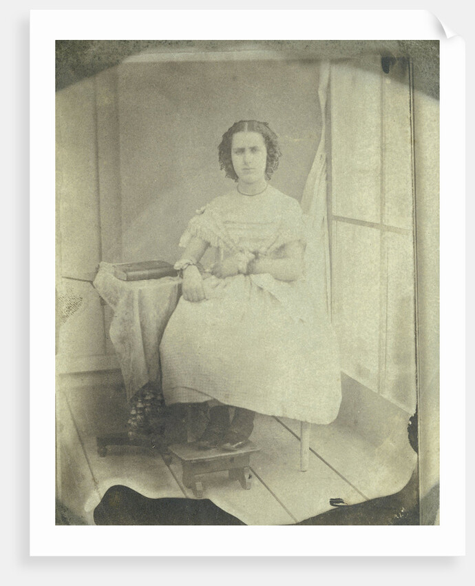 Portrait of Anna-Gratia Asser by Eduard Isaac Asser