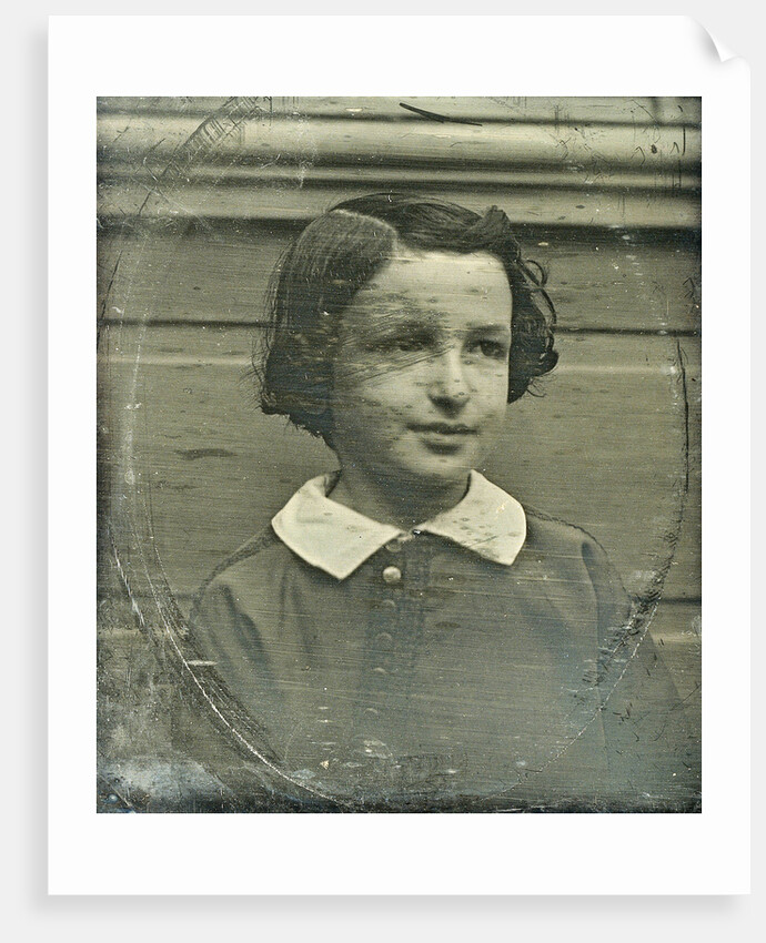 Portrait of Tobias MC Asser, cousin of the photographer by Eduard Isaac Asser