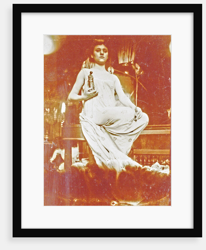 Woman figurine by Alphonse Mucha