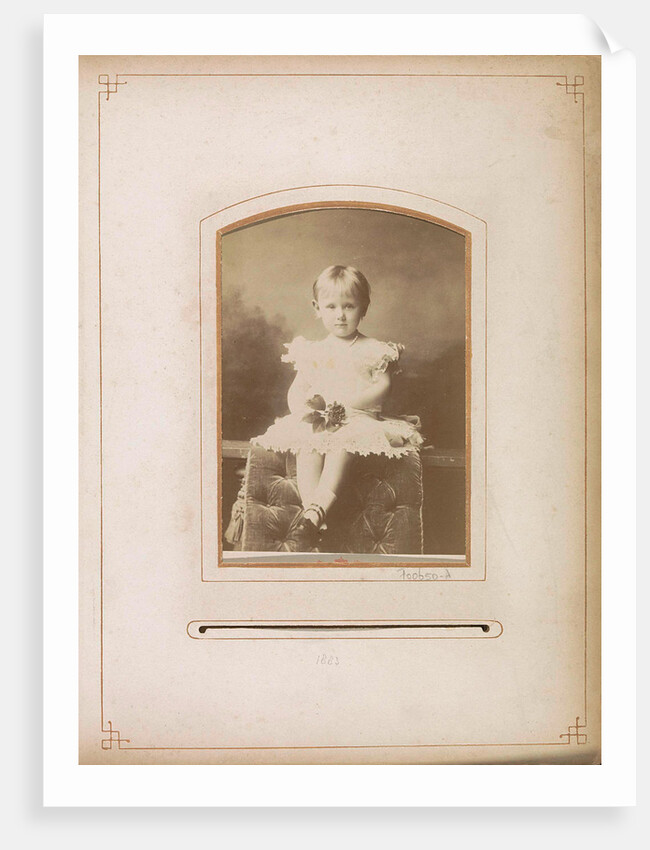 Princess Wilhelmina as a toddler by Kameke