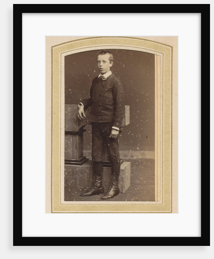 Portrait of Esquire Aneas Mackay with lace-up boots and breeches by Willem Carel Heijenberg