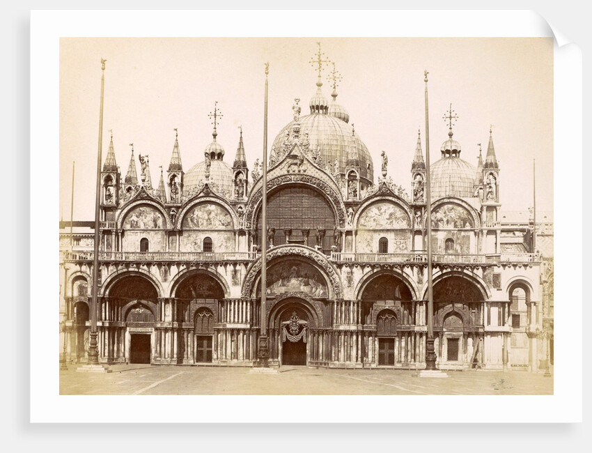 Topographical album of Venice in 1881, Italy by Carlo Ponti