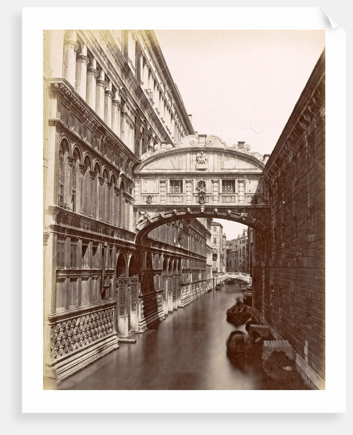 Bridge of Sighs in Venice by Carlo Ponti