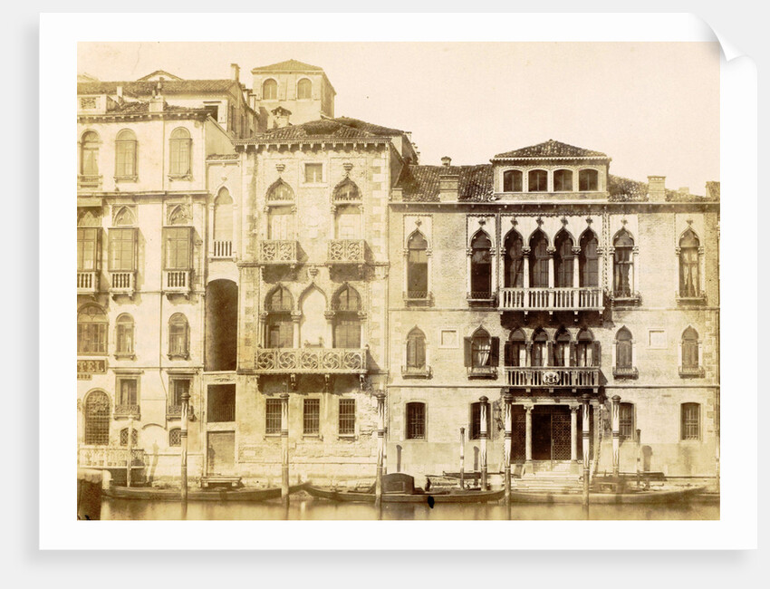 Hotel New York in the Palazzo Ferro Venice by Carlo Ponti