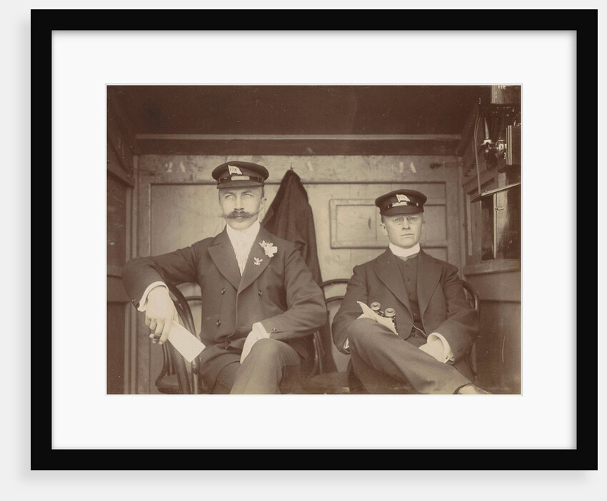 Two captains on board a ship by Anonymous