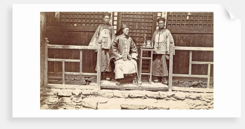 Chinese officials for a home in Tibet by D.T. Dalton