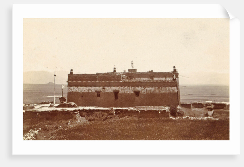 Exterior of a Tibetan monastery by D.T. Dalton