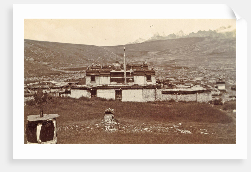 Exterior of a second British telegraph station in Juna at 427 meters by D.T. Dalton