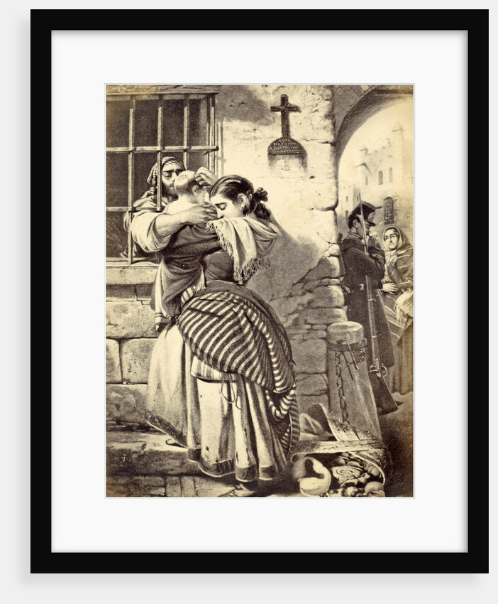 Print of a painting by John Phillip by Anonymous