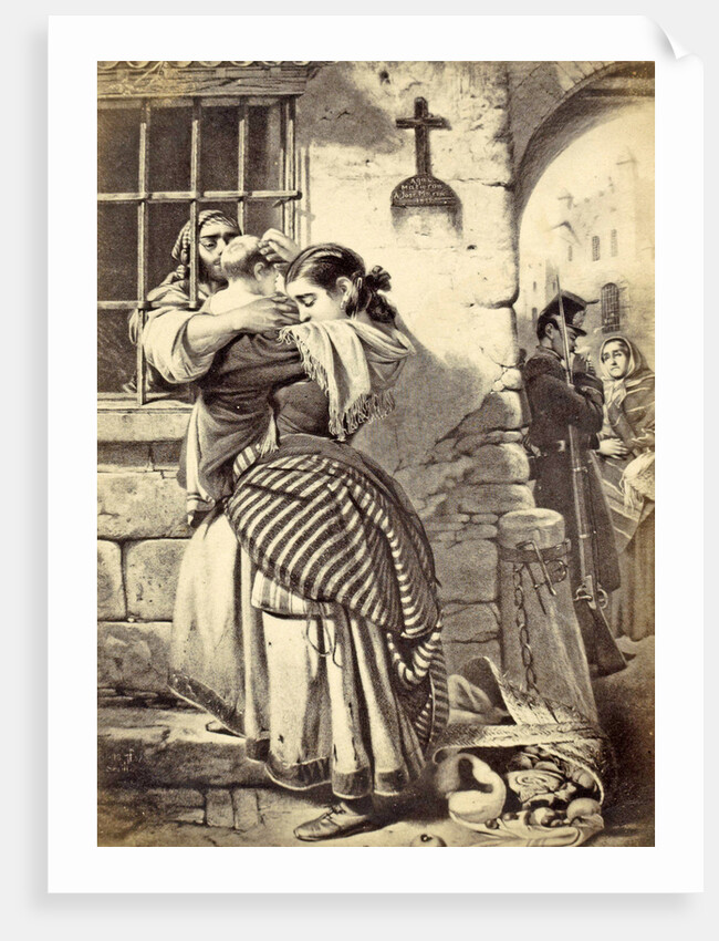 Print of a painting by John Phillip by Anonymous