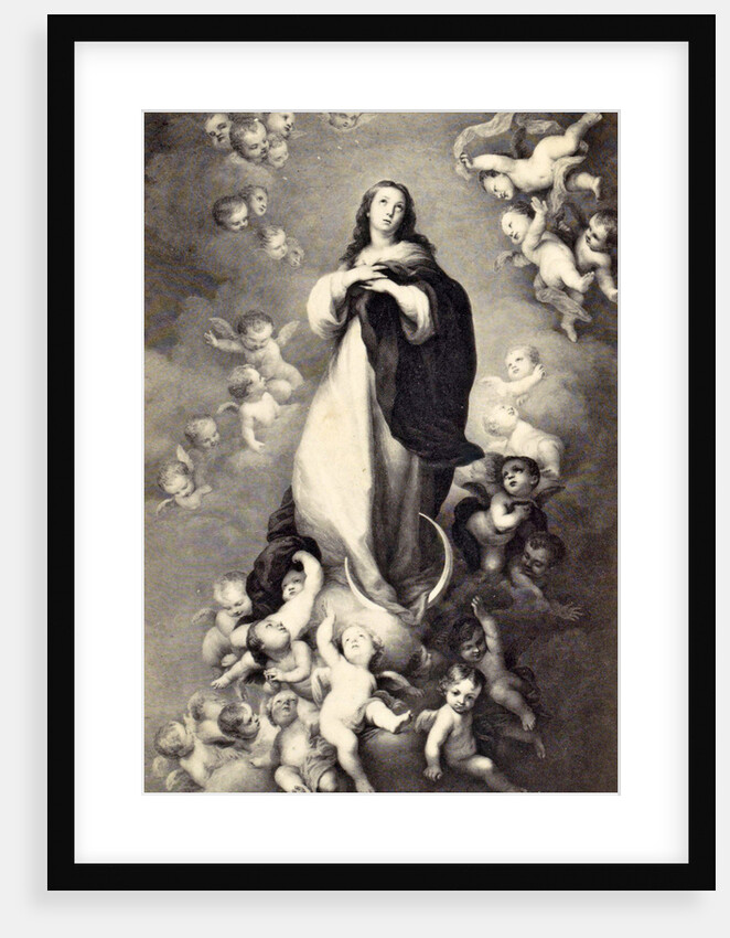 Pprint of a painting by Bartolomé Esteban Murillo by Anonymous