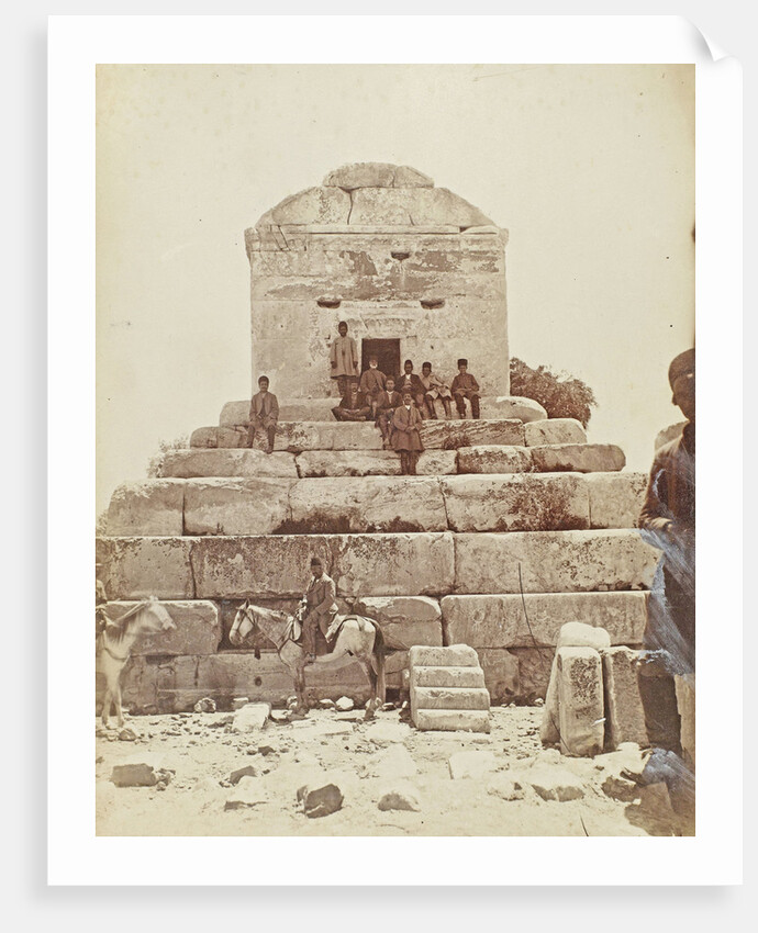 Travel Album H. Dunlop with pictures of landmarks in Persia, Scotland, Germany, Russia, China and Canada by Antoine Sevruguin