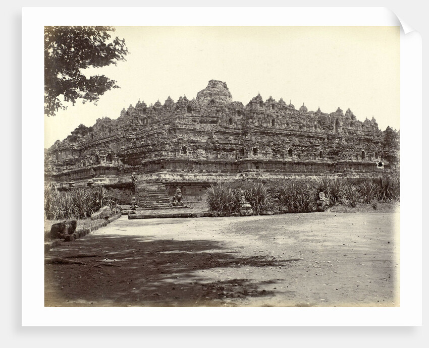 Borobudur in Java, Indonesia by Anonymous