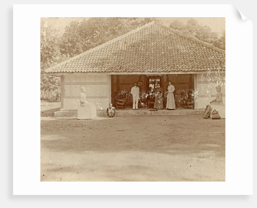 for a Dutch house with Buddha statues in the Dutch East Indies by Anonymous