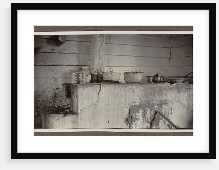 stove with pans and food by Anonymous