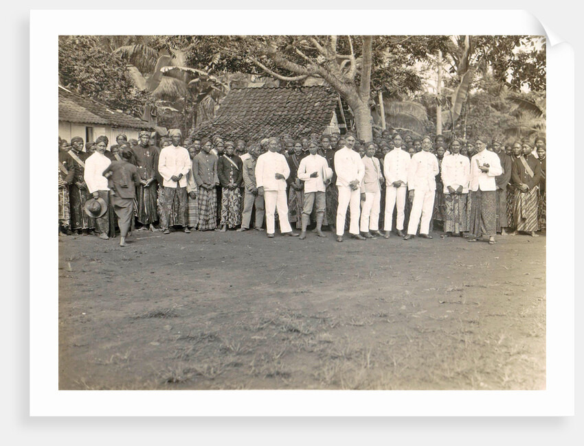 Indian chiefs welcome immigrants by Anonymous