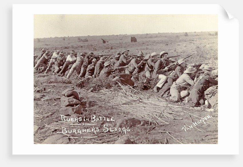 Farmers in Battle, burghers clashed by Jan van Hoepen