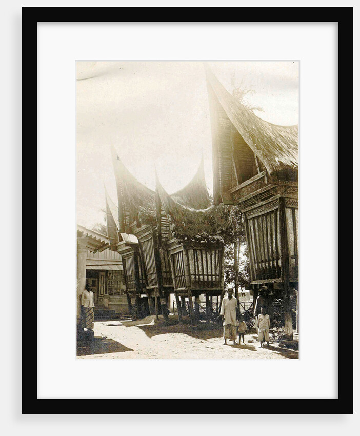 Sumatra indonesia, pastry sheds by Anonymous