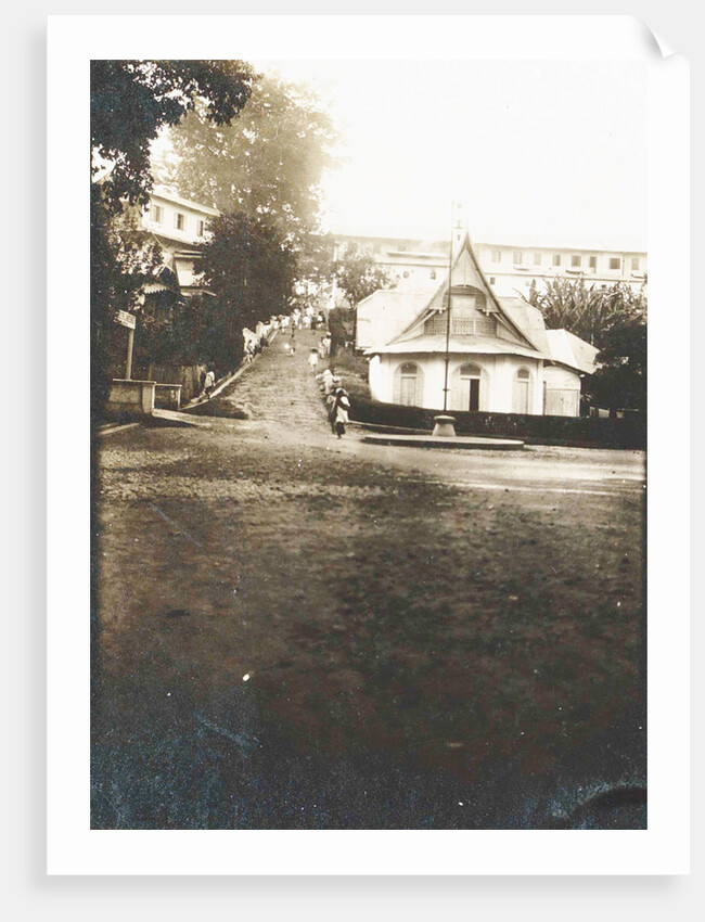 Sumatra indonesia village at Fort de Cock by Anonymous