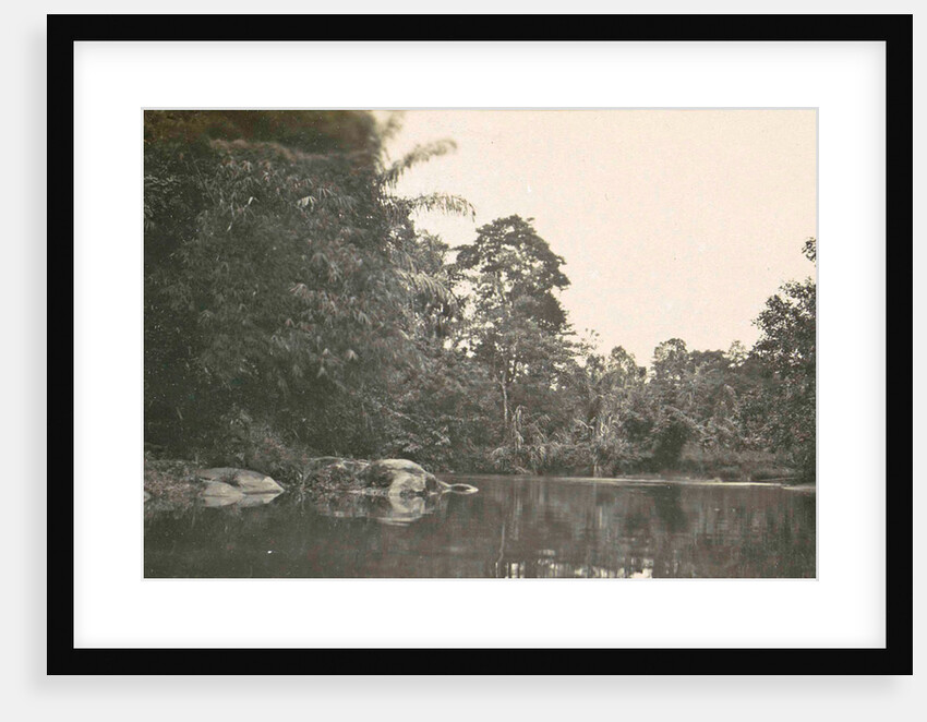 Dutch East Indies, indonesia, River Deli Toewa by Anonymous