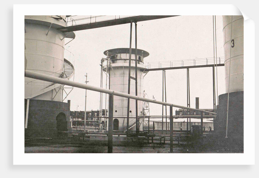 Sumatra indonesia Pangkalang-Brandan with factory complex by Anonymous